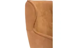 Goossens excellent eetkamerstoel leogang bruin leer - 8140504-01