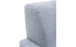 Goossens fauteuil hipp blauw stof - 8140540-01