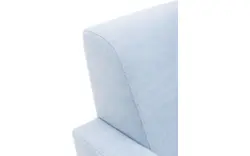 Goossens fauteuil hipp blauw stof - 8140541-01