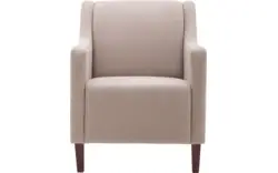Goossens fauteuil romeo wit stof - 8140915-01