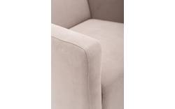 Goossens fauteuil romeo wit stof - 8140915-01
