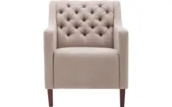 Goossens fauteuil romeo wit stof - 8140916-01