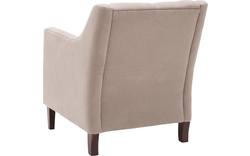 Goossens fauteuil romeo wit stof - 8140916-01