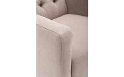 Goossens fauteuil romeo wit stof - 8140916-01