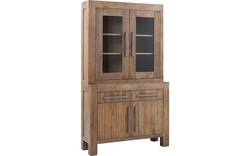 Goossens buffetkast roots grijs eiken - 8141052-01_-_2_deur_kast