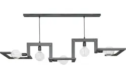 Goossens hanglamp anouk zwart metaal - 8150687-01