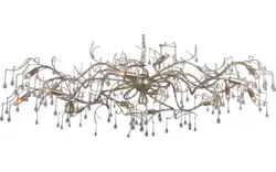 Goossens excellent hanglamp william zilver metaal - 8150688-01