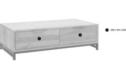Goossens salontafel max blank eiken - 8196809-02