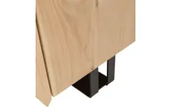 Goossens opbergkast luuk blank eiken - 8160250-01