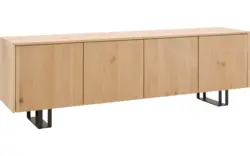 Goossens dressoir luuk blank eiken - 8160253-02