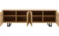 Goossens dressoir luuk blank eiken - 8160253-02