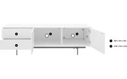 Goossens basic tv meubel verona wit mdf - 8160592-03
