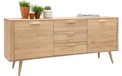Goossens dressoir bjarte wit eiken - 8160669-A-02
