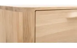 Goossens dressoir bjarte wit eiken - 8160669-A-02