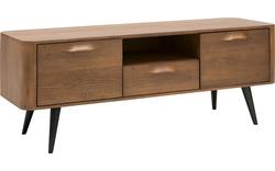 Goossens tv meubel bjarte donker bruin eiken - 8160675-06