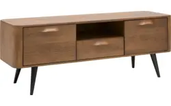 Goossens tv meubel bjarte donker bruin eiken - 8160675-03