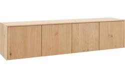Goossens dressoir luuk onbewerkt eiken - 8160876-02