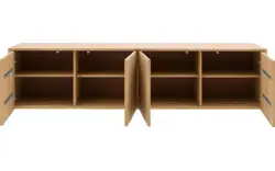 Goossens dressoir luuk onbewerkt eiken - 8160876-02