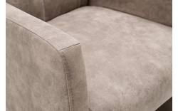 Goossens eetkamerstoel oliver bruin microvezel - 8160954-01