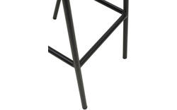 Goossens barstoel chaplin grijs leer - 8170399-01
