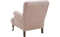 Goossens fauteuil ashton roze stof - 8170648-01