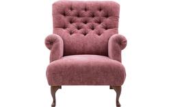 Goossens fauteuil ashton roze stof - 8170651-02