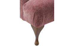 Goossens fauteuil ashton roze stof - 8170651-01