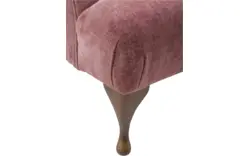 Goossens fauteuil ashton roze stof - 8170651-01