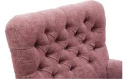 Goossens fauteuil ashton roze stof - 8170651-01