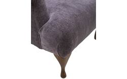 Goossens fauteuil ashton blauw stof - 8170653-01