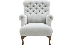 Goossens fauteuil ashton groen stof - 8170655-02