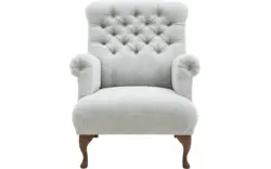 Goossens fauteuil ashton groen stof - 8170655-01