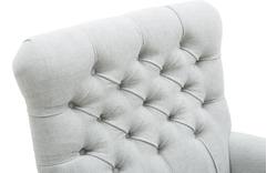 Goossens fauteuil ashton groen stof - 8170655-01