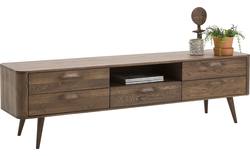 Goossens tv meubel bjarte donker bruin eiken - 8170683-03