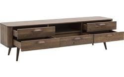 Goossens tv meubel bjarte donker bruin eiken - 8170683-03