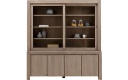 Goossens buffetkast clear blank eiken - 8170791-02