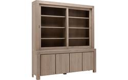 Goossens buffetkast clear blank eiken - 8170791-01