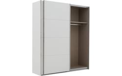 Goossens basic kledingkast miami wit hoogwaardig meubelplaat - 8170906-09
