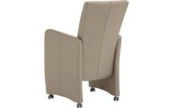 Goossens excellent eetkamerstoel riva wit leer - 8171037-02