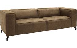 Goossens zitbank calvin groen micro leer - 8171143-626-01