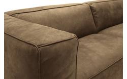 Goossens zitbank calvin groen micro leer - 8171143-626-01