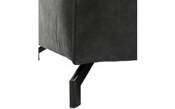 Goossens zitbank calvin grijs micro leer - 8171143-635-01
