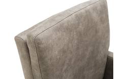 Goossens eetkamerstoel leen bruin microvezel - 8171206-01