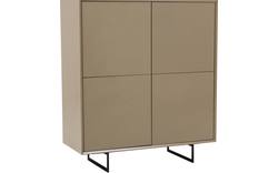Goossens basic opbergkast vienna bruin mdf - 8171316-01