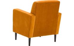 Goossens fauteuil hipp geel stof - 8171442-01