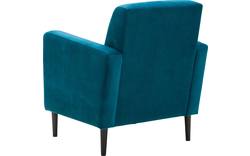 Goossens fauteuil hipp groen stof - 8171443-01
