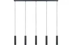 Goossens hanglamp enya zwart metaal - 8171707-01