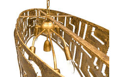 Goossens excellent hanglamp cecile brons metaal - 8171769-06