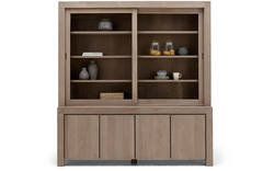 Goossens buffetkast clear blank eiken - 8170791-01