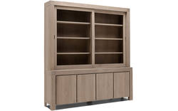 Goossens buffetkast clear blank eiken - 8170791-01